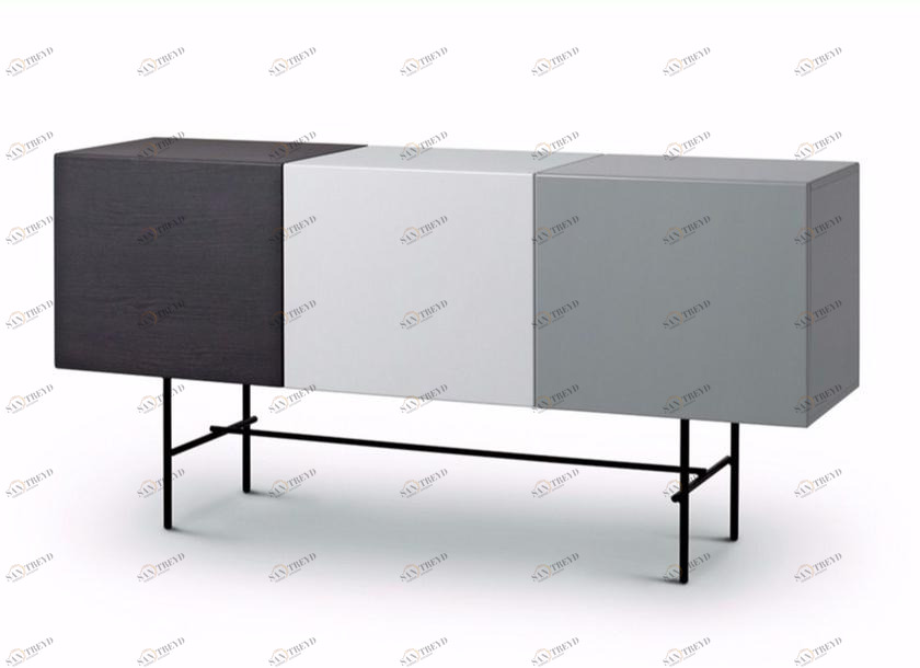 arflex Буфет лакированный с распашными дверцами Rubycon sun-id-1478734