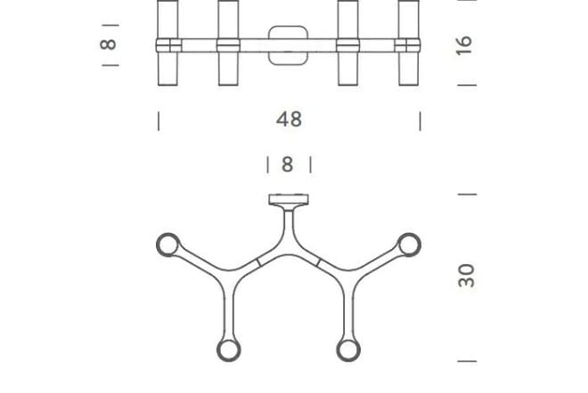 Литой алюминиевый светодиодный настенный светильник In Stock Nemo ARCH-00151278 - Вид №1