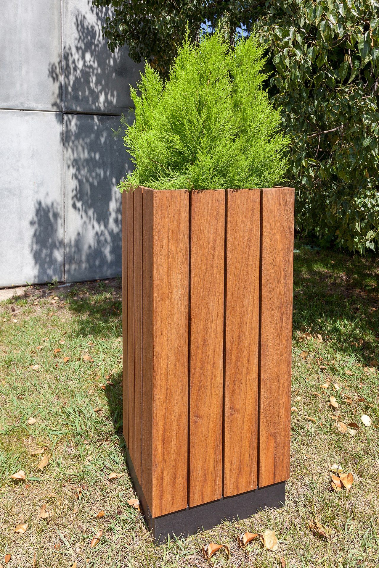 Деревянный квадратный высокий плантатор SIT Уэйд ARCH-00051909 - Вид №2