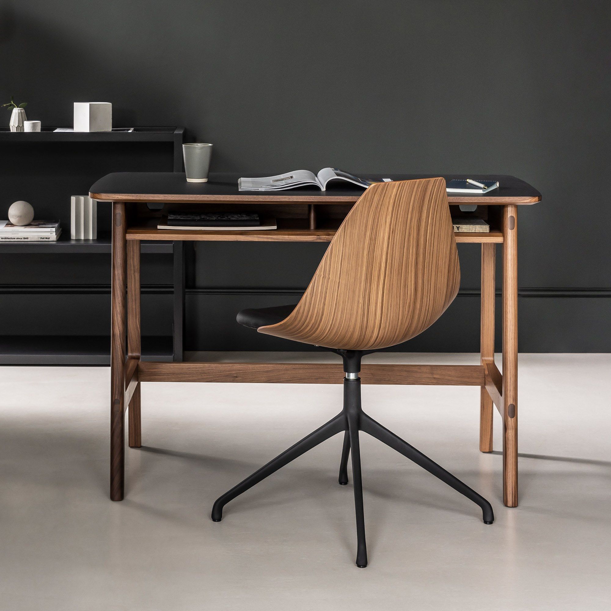 Стул из шпона на насесте со встроенной подушкой Case ZIBA ARCH-00053109 - Вид №5