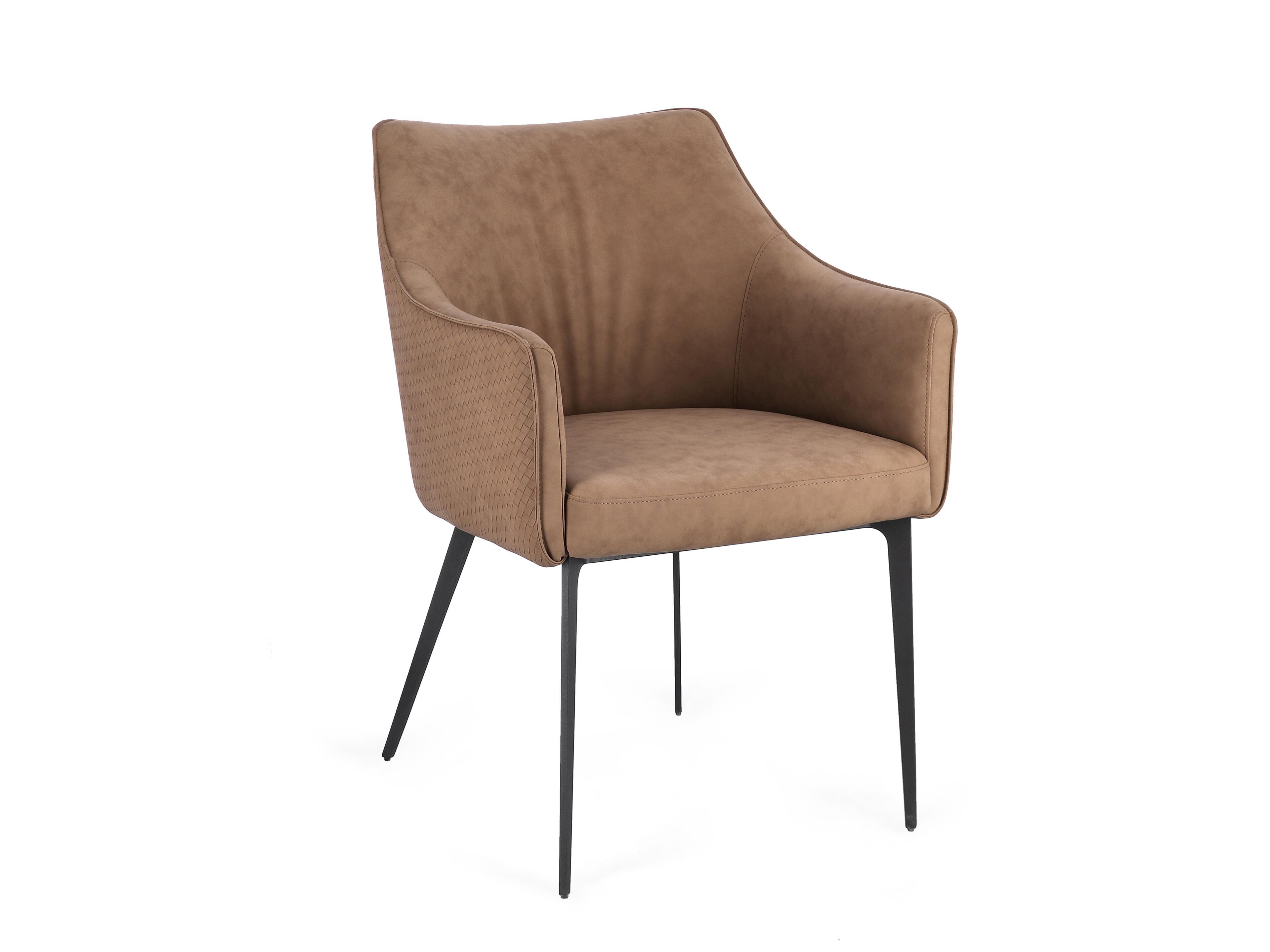 Мягкий стул из искусственной кожи с подлокотниками BIZZOTTO RUSSELL ARCH-00054797 - Вид №5