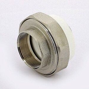 Муфта В разборная PRO AQUA полипропиленовая 63x2'