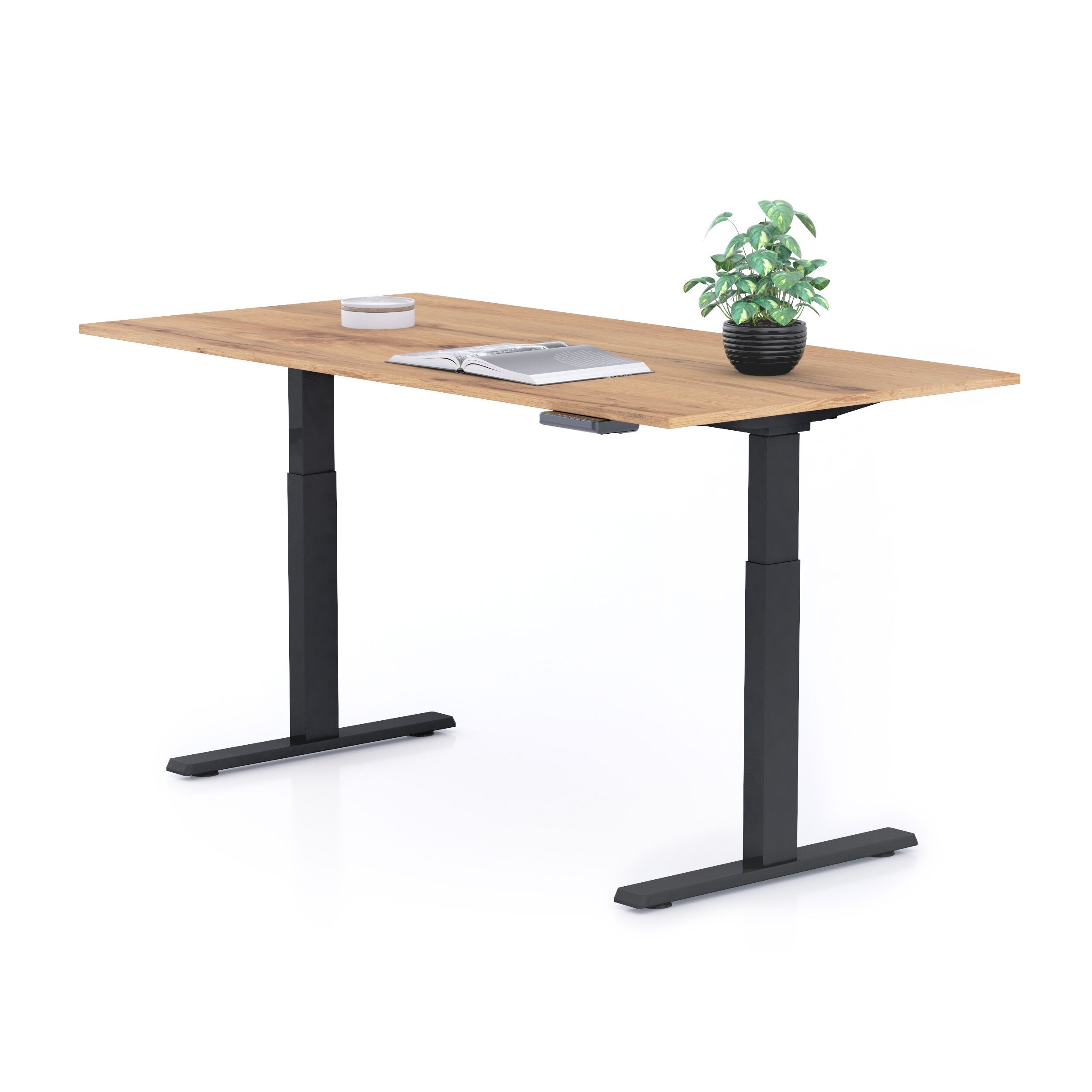 Прямоугольный стол с регулируемой высотой в меламине с электрическим движением Mobili Fiver Clara ARCH-00141252 - Вид №19