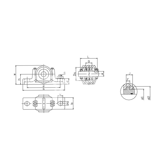 IS2107 Разъемный корпус SNL528 ISKRA  - Вид №1