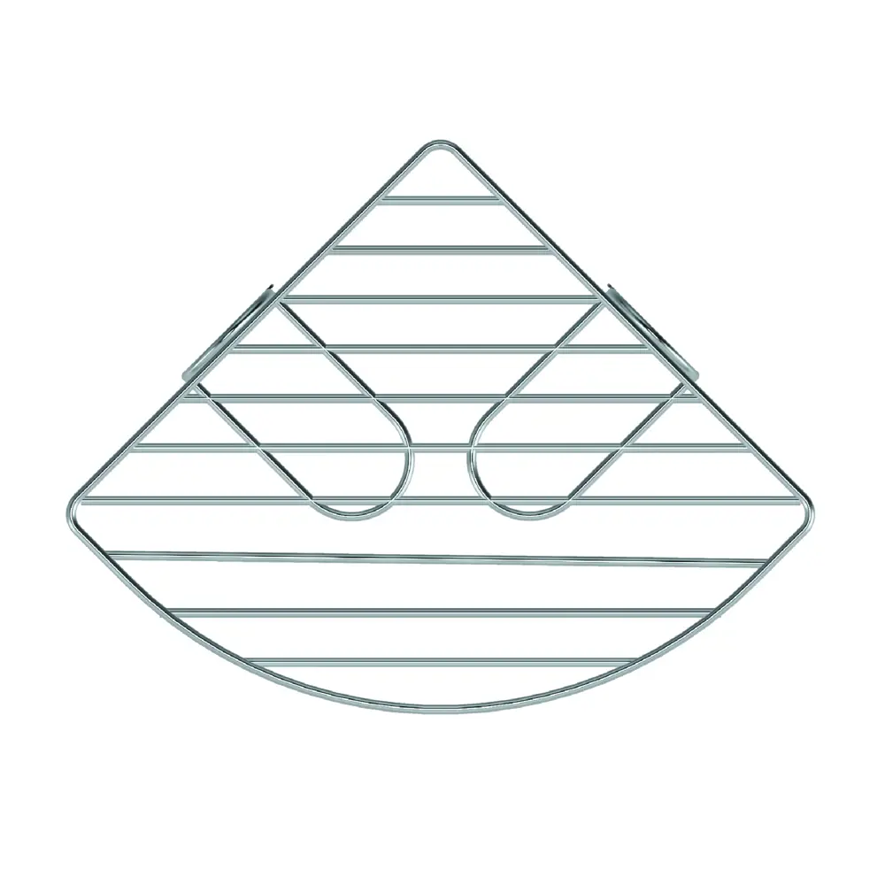 Полка для ванной Lemer Nil 23x12 см металл цвет хром STLM-2079416 - Вид №2