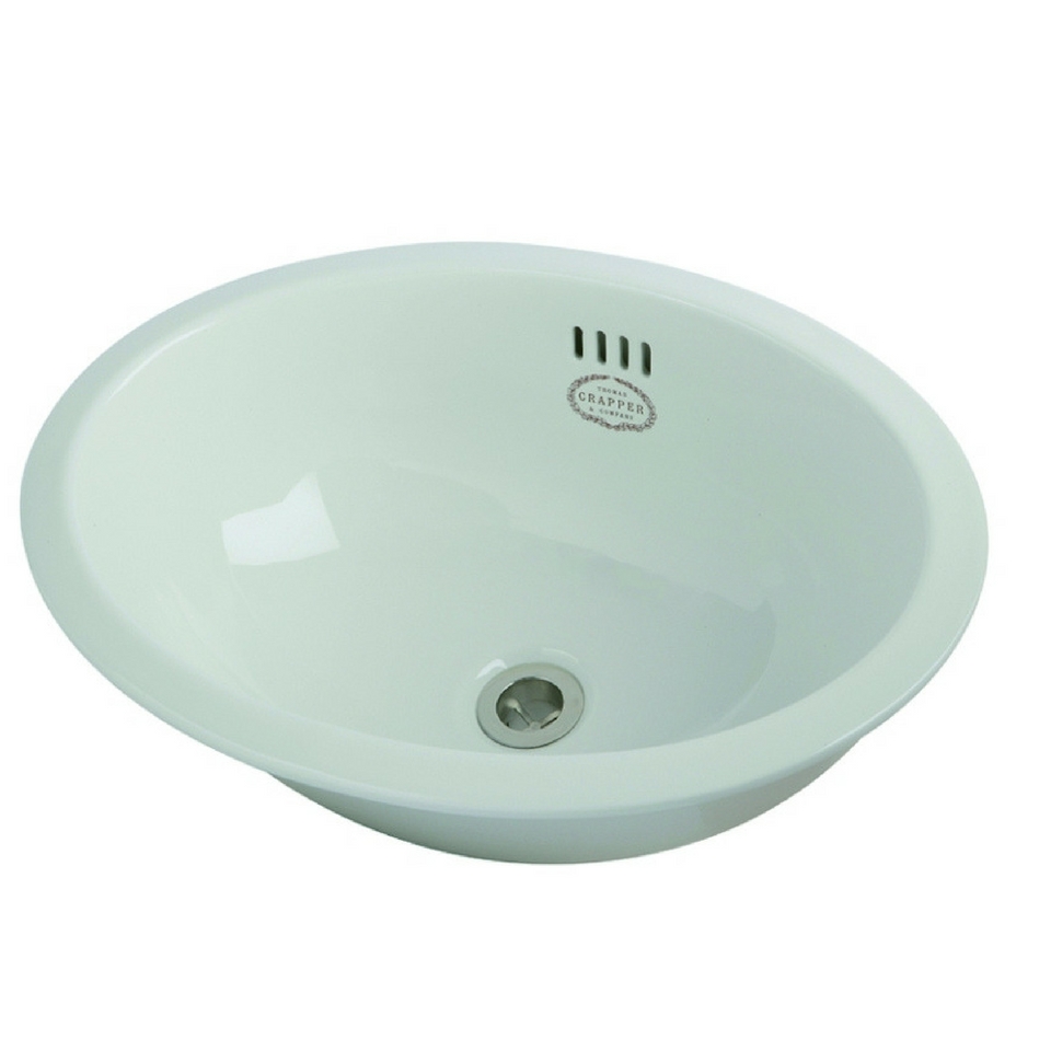 TCO400849 Овальная чаша под заглушку Thomas Crapper 