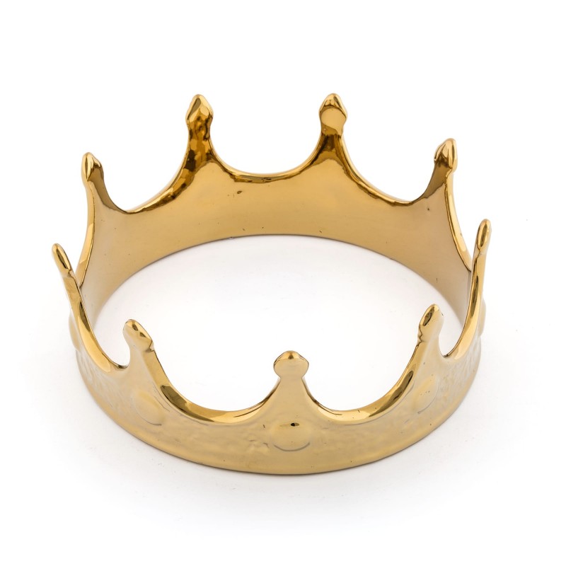 Статуэтка керамическая золотая My Crown Oro SELETTI  00-3883219 Золото  - Вид №1