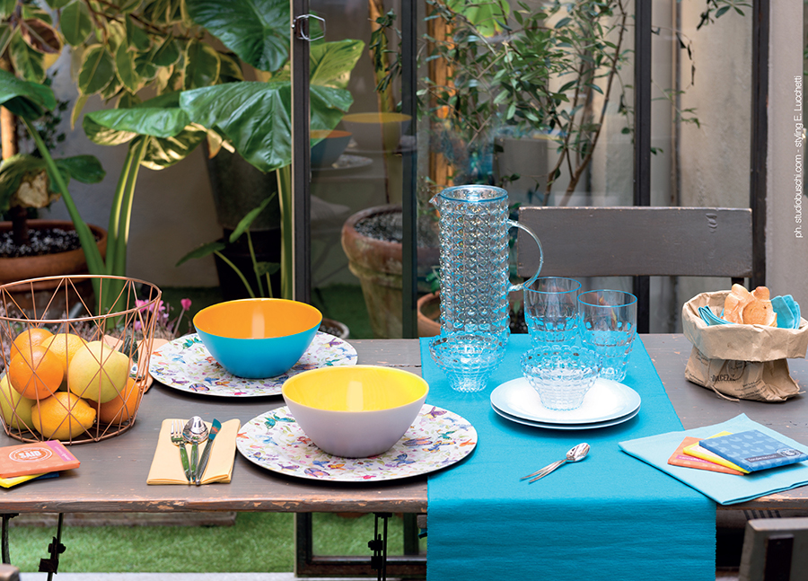 Набор из 2 мисок My Fusion 12 см чёрно-голубой Guzzini 281412170 - Вид №1