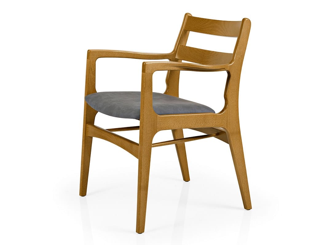 Деревянный стул с подлокотниками More Contract Gemma ARCH-00058073