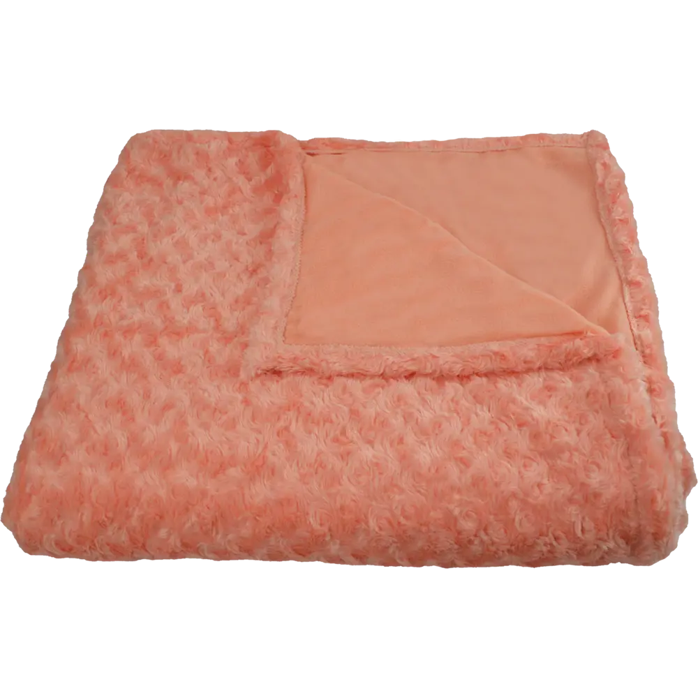 Плед «Comfort Rose» 180х220 см искусственный мех цвет розовый BELEZZA STLM-2136404