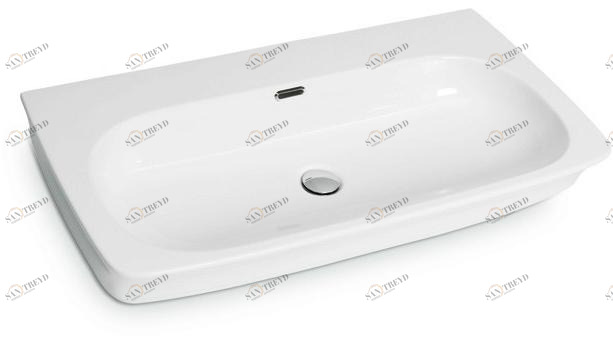 66332 Накладная раковина на столешницу  овальная Newform Lavabi