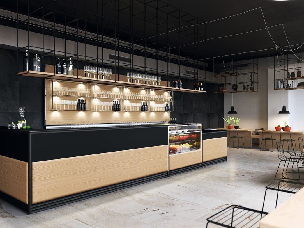 Деревянная барная стойка Frigomeccanica Next ARCH-00102318