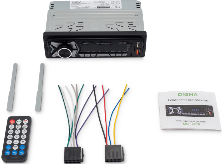 5638014 Автопроигрыватель DIGMA MCP-227B STDN-0147183 - Вид №5