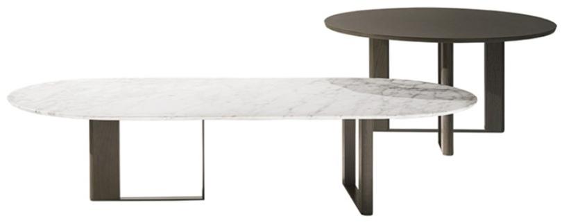 HC28 Cosmo Низкий мраморный журнальный столик Plegat Lx01 / lx02 - Вид №1