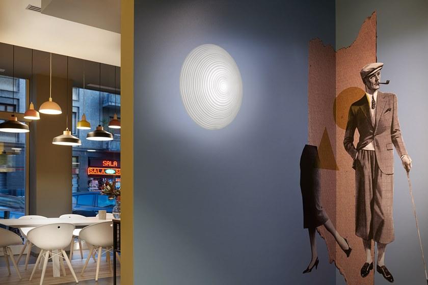 SLIDE Настенный светильник из полиэтилена sun-id-1388330 - Вид №1