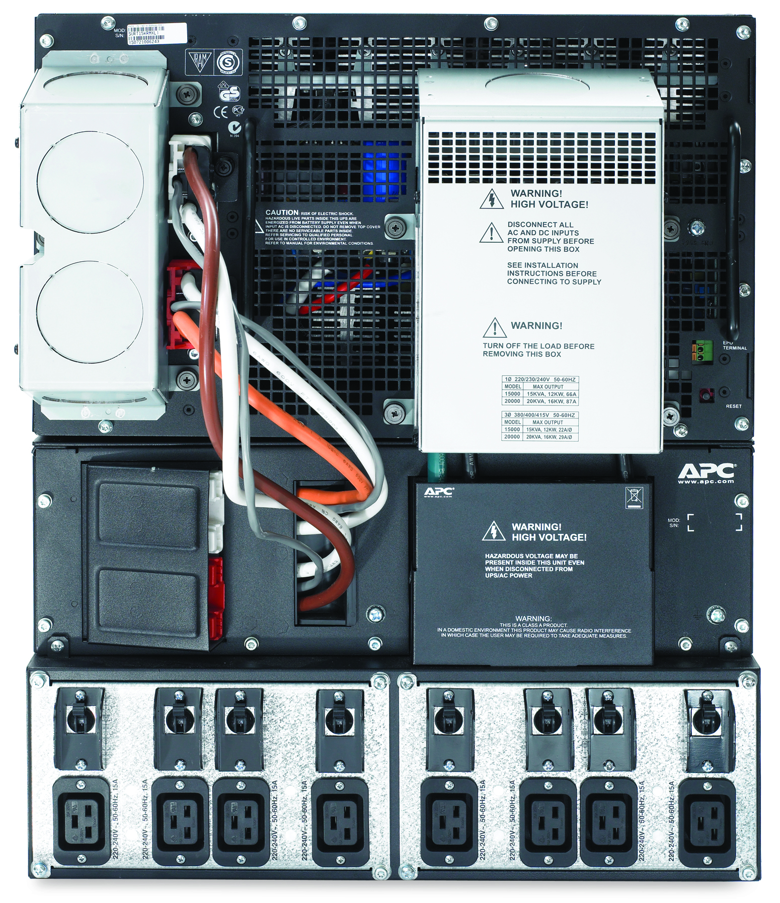 SURT15KRMXLI smart-ups rt 15kva rm 230v APC Santreyd  - Вид №4