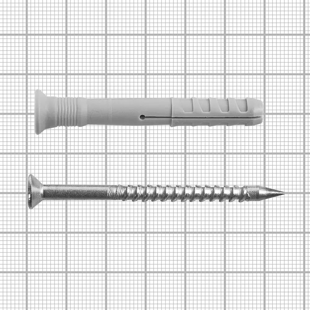 Дюбель-гвоздь потайной Fischer нейлон 8x60 мм 50 шт STLM-2137024 - Вид №4