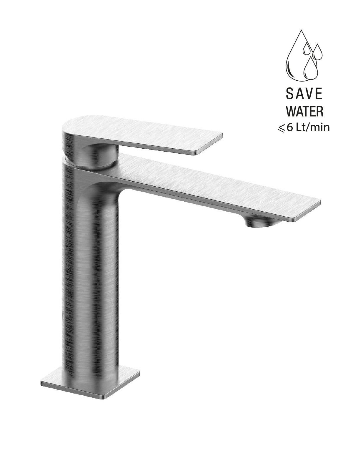 Однорычажный смеситель для раковины без слива Rubinetterie Frattini Narciso ARCH-00051367 - Вид №6