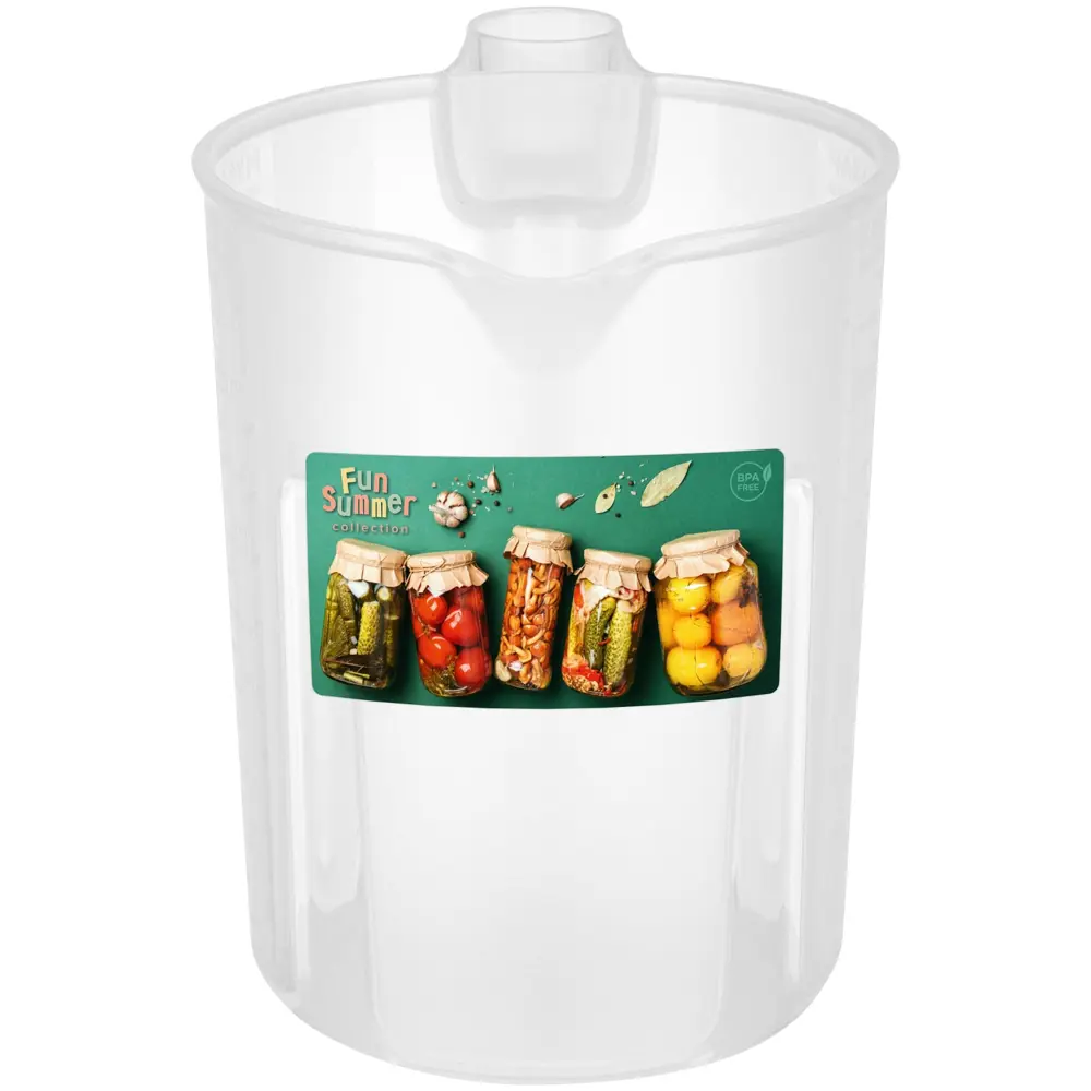 Кувшин мерный Fun Summera 1.5 л полипропилен цвет желтый SUGAR&SPICE STLM-2088171