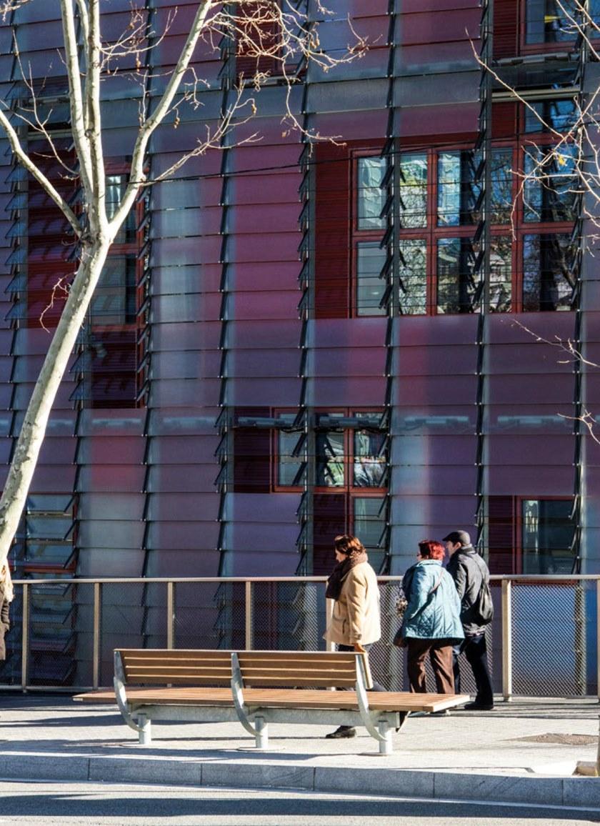 URBIDERMIS Деревянная скамейка со спинкой sun-id-1489999 - Вид №1