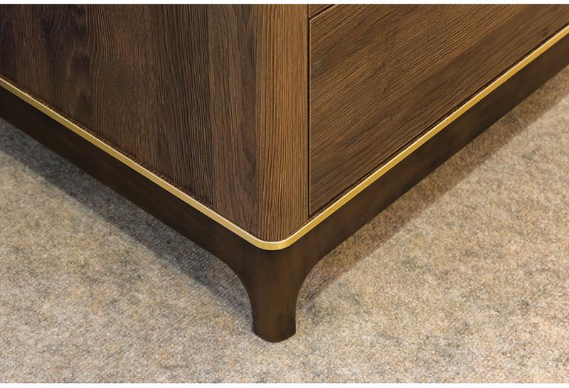 2498 Комод с 3 ящиками Модерн Дуб Гладстоун R-HOME 4009277H_Гладстоун - Вид №7