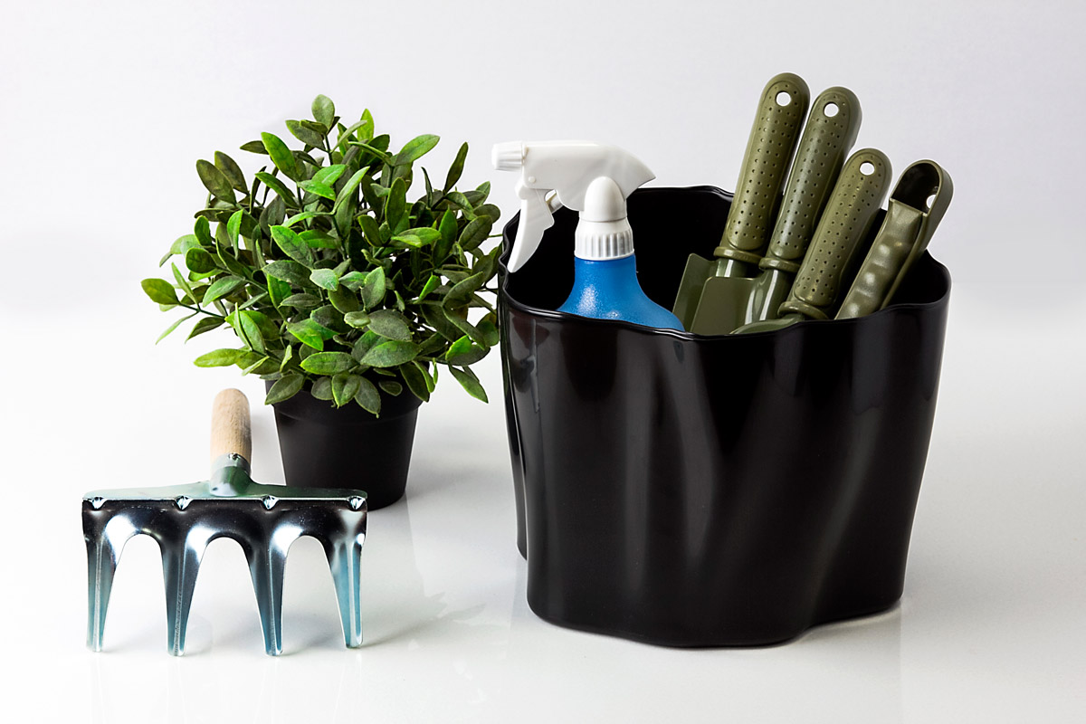 Органайзер черный средний Flow QUALY  00-3872072 Черный  - Вид №2