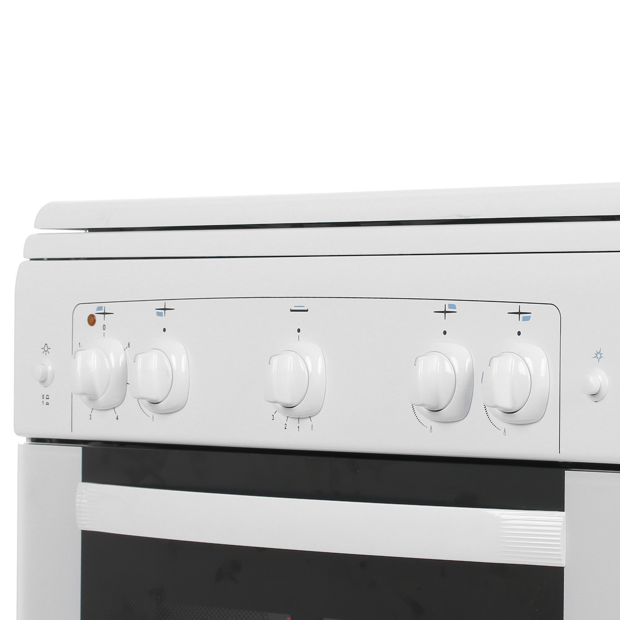 1089378 Комбинированная плита Gefest 6110-01 белый STDN-0074328 - Вид №3