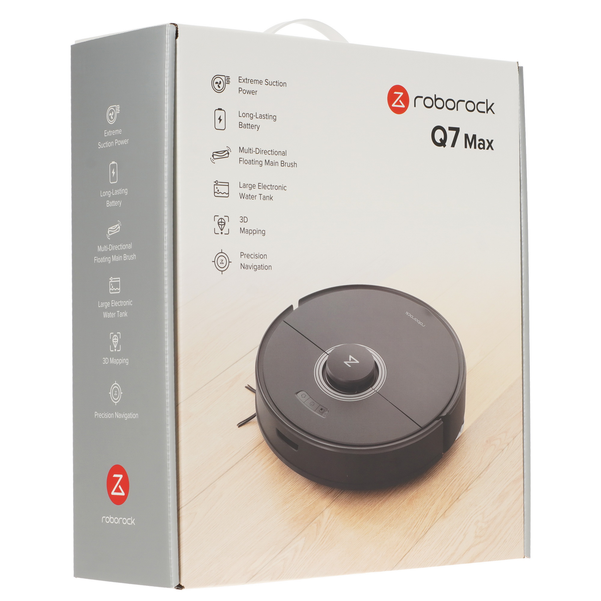 4891322 Робот-пылесос Roborock Q7 Max черный STDN-0120216 - Вид №10