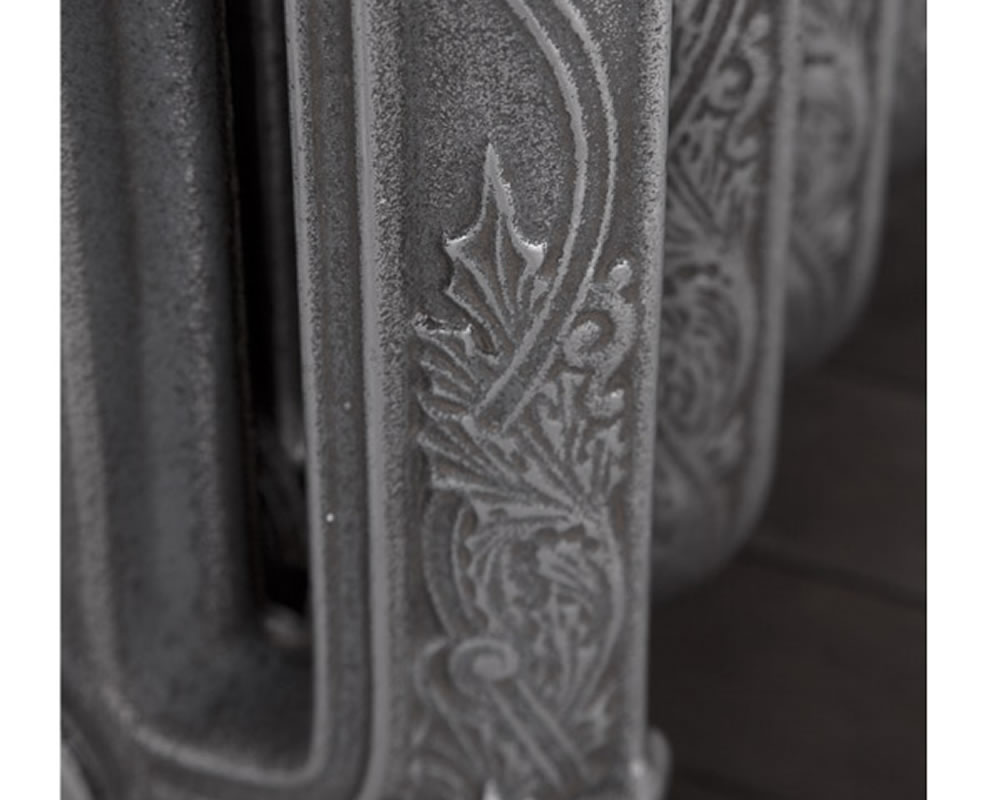 TBK114/115 Ленточный 4-х колонный чугунный радиатор Сarronheating  - Вид №3