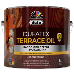 Масло для дерева Oil Terrace цвет бесцветный 9 л