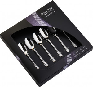 10589991 Arthur Price Набор чайных ложек Arthur Price "Харли", 6шт, п/к Сталь нержавеющая