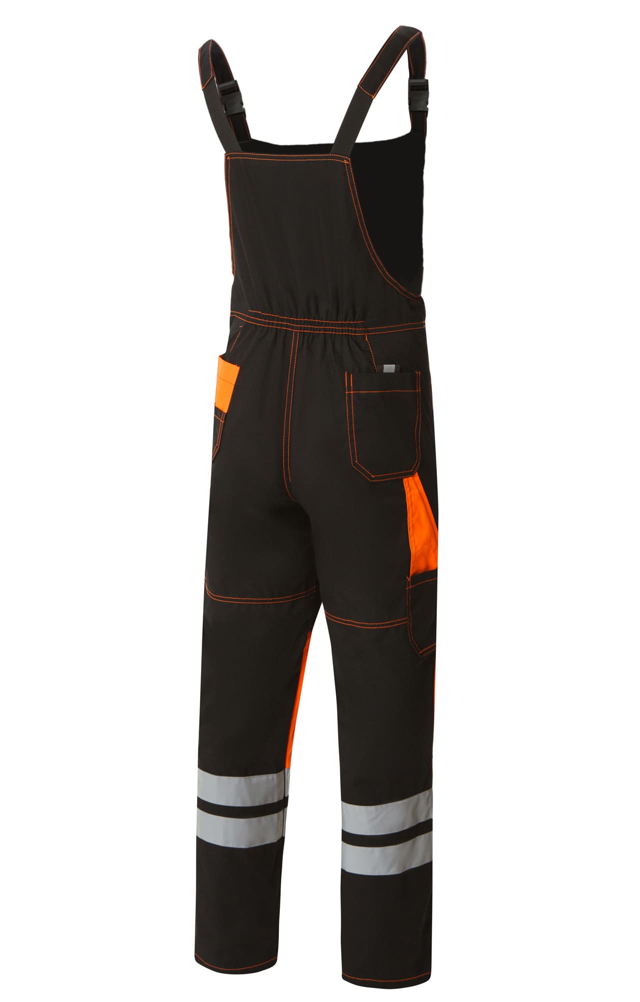 61848 Костюм "Профессионал-2" с СВП черно-оранжевый  Летняя спецодежда  размер 60-62/182-188  - Вид №5