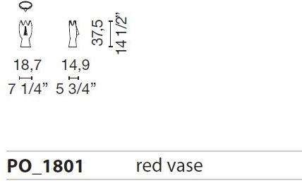 Cappellini Керамическая ваза sun-id-1389154 - Вид №3
