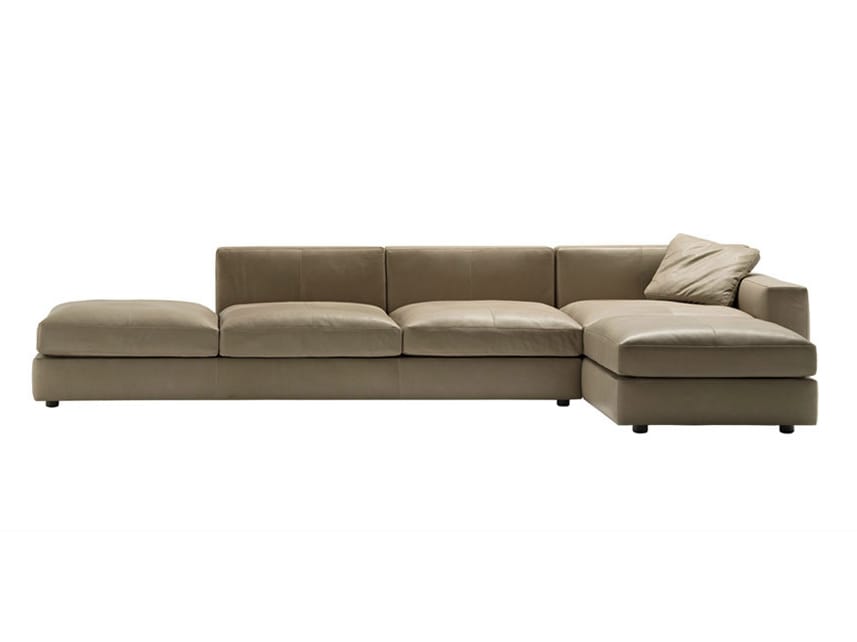 Кожаный модульный угловой диван Poltrona Frau коллекция - диваны и кресла ARCH-00060847 - Вид №46