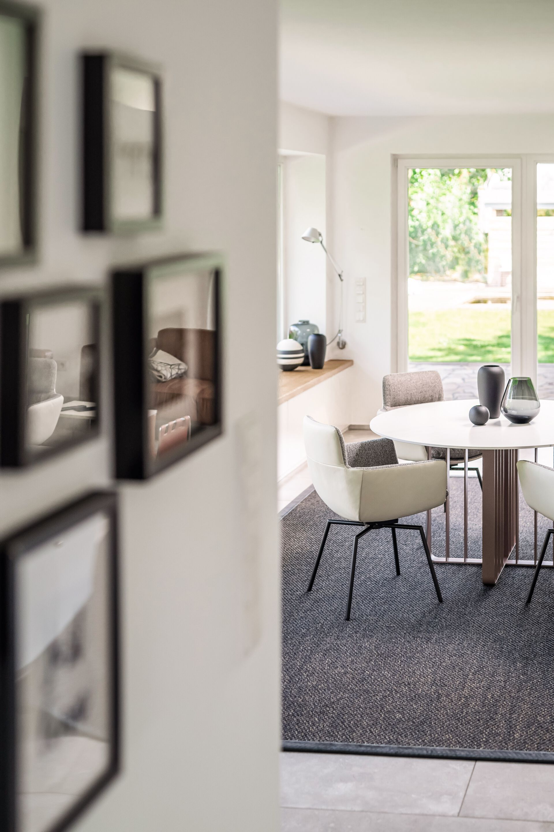 Мягкий стул с крестообразной рамой и подлокотниками KFF Faye ARCH-00134301 - Вид №17