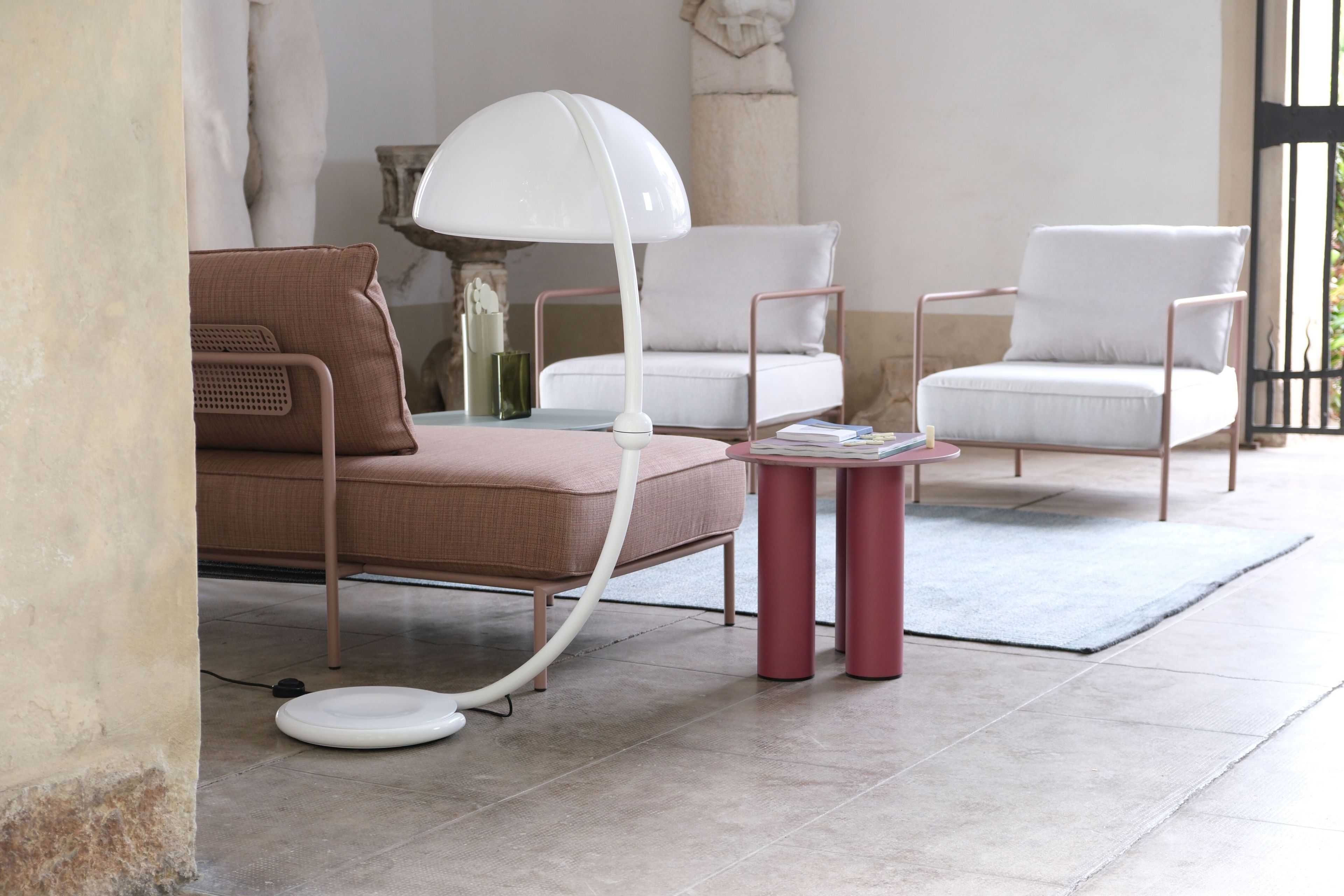 Стул для сада из стали и ткани S-CAB лоскут ARCH-00046587 - Вид №8