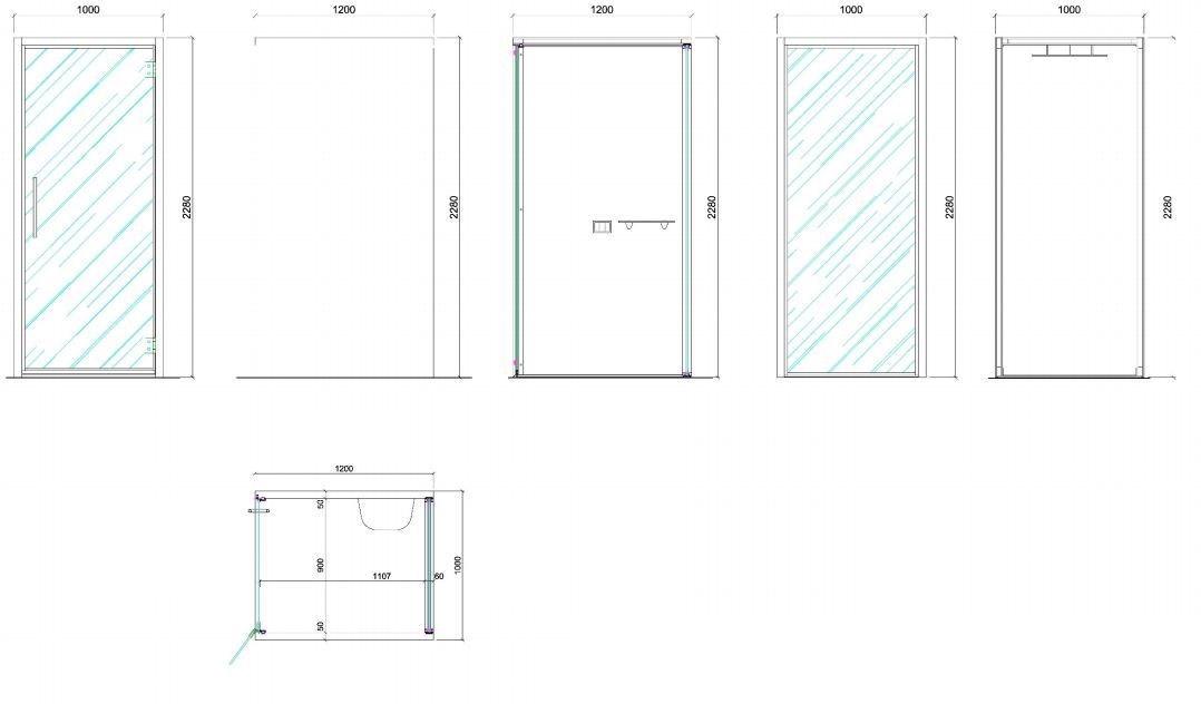 Elitable Акустическая телефонная будка со встроенным освещением Azure sun-id-1467969 - Вид №4