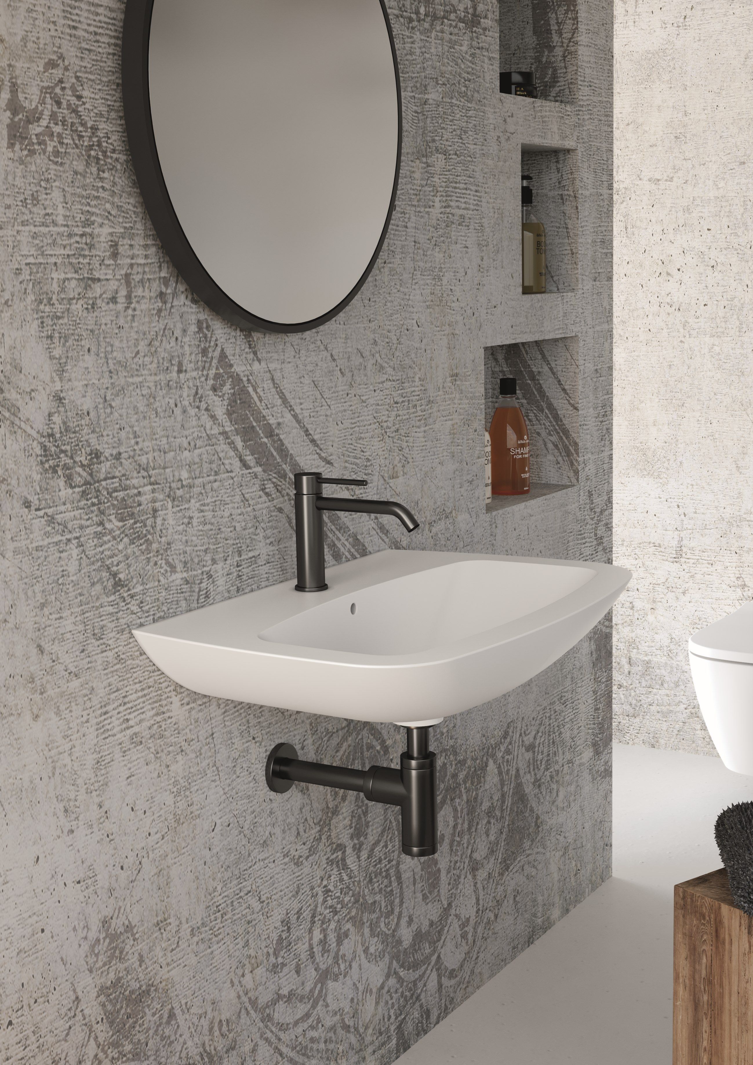 Керамическая подвесная раковина Alice Ceramica Wunder ARCH-00057471 - Вид №3