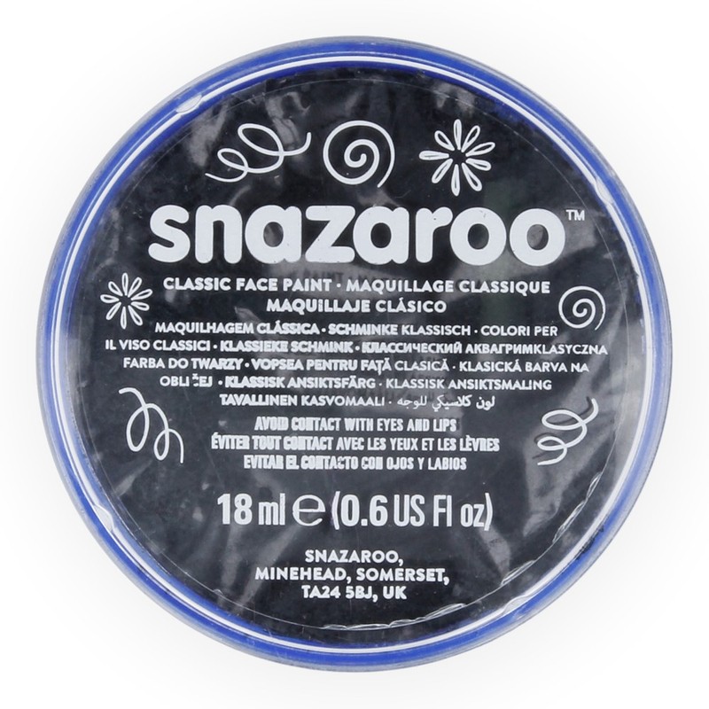 1118111 Краски для лица и тела 18 мл черный Snazaroo 
