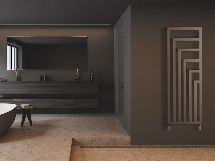 Настенный металлический полотенцесушитель SCIROCCO H ARCH-00047704