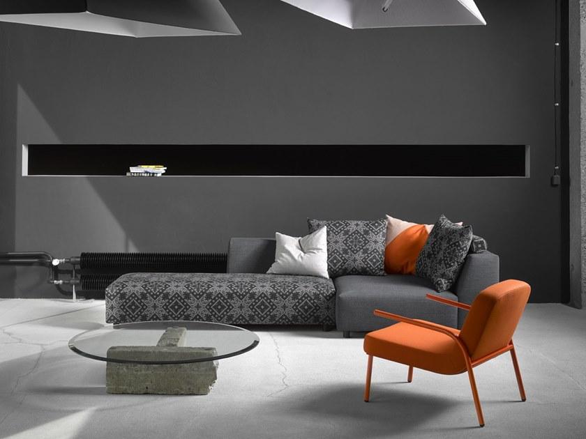 mminterier Кресло со съемным чехлом из ткани с подлокотниками Ploon sun-id-1483603 - Вид №3