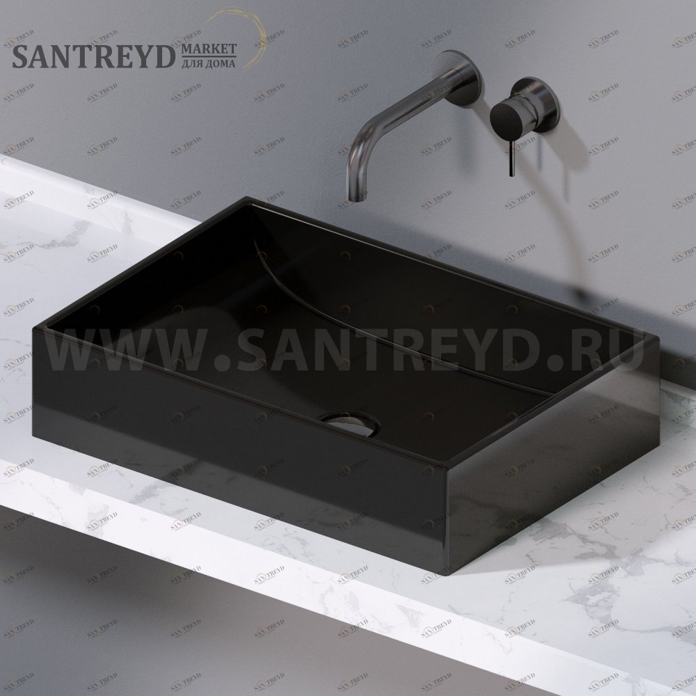 L239104 Накладная раковина на столешницу  прямоугольная A. e T. Italia THIN AeT ITALIA