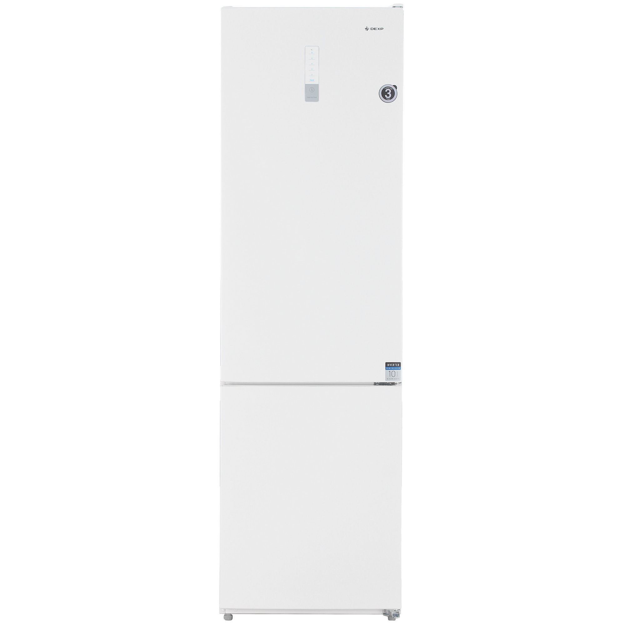 9049273 Холодильник с морозильником   DEXP B4-39AMA белый STDN-0040029 - Вид №2
