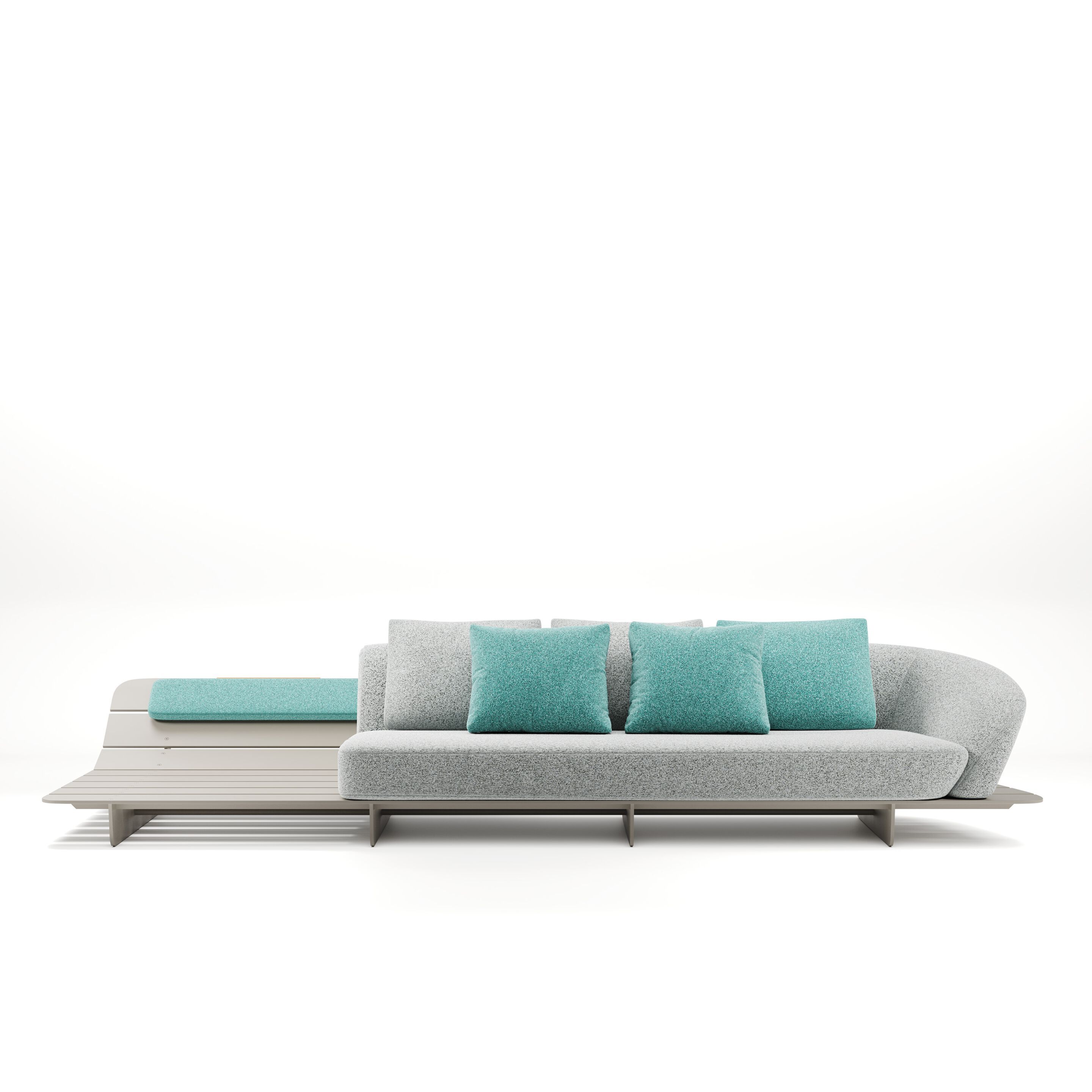 Твердый поверхностный садовый столик REFLEX знак ARCH-00027501 - Вид №1