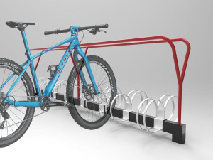 Стальная стойка для велосипедов