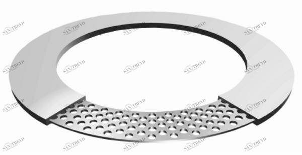 SANIT 69223280 Прокладка, ПТФЭ, нержавеющая сталь вставка 