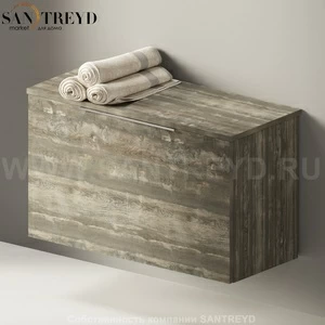 Flaminia BOX Настенная тумба 85 см с 1 ящиком BX426.WE