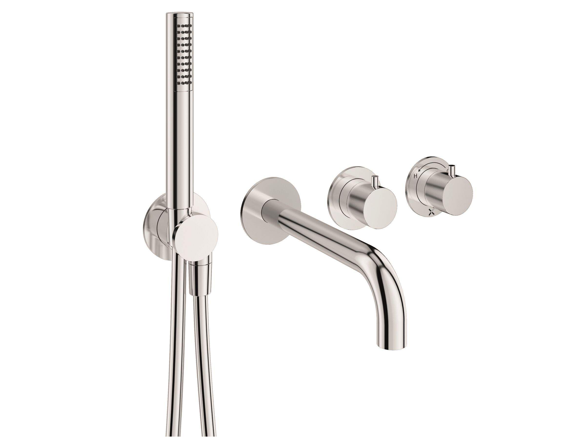 Термостатический смеситель для душа с ручным душем CROSSWATER MPRO ARCH-00027210 - Вид №1