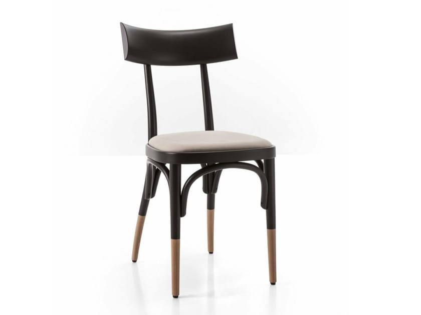 Стул из бука с мягким сиденьем Wiener GTV Design CZECH ARCH-00084158