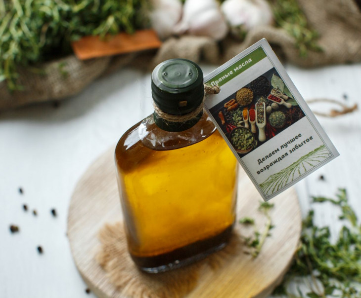 6567 Масло с приправами "Фирменное" (универсальное) Вкусляндия  - Вид №1